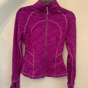 Lululemon Purple Zip Up Perfect Condition & Super Flattering!
